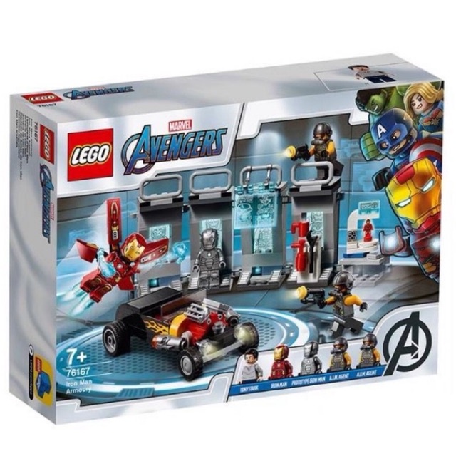 Lego Marvel 76167 Iron Man Armory พร้อมส่ง~