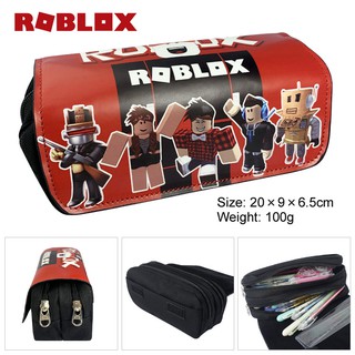 กระเป๋าดินสอ ผ้าแคนวาส พิมพ์ลาย Game World roblox