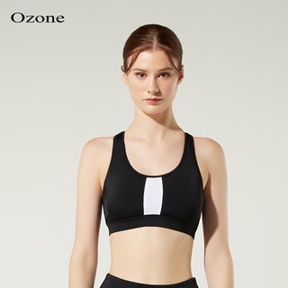 OZONE SPORT BRA สปอร์ตบรา สำหรับออกกำลังกาย สีดำ รุ่น WT2003 เสื้อในสปอตบรา เสื้อกีฬาหญิง