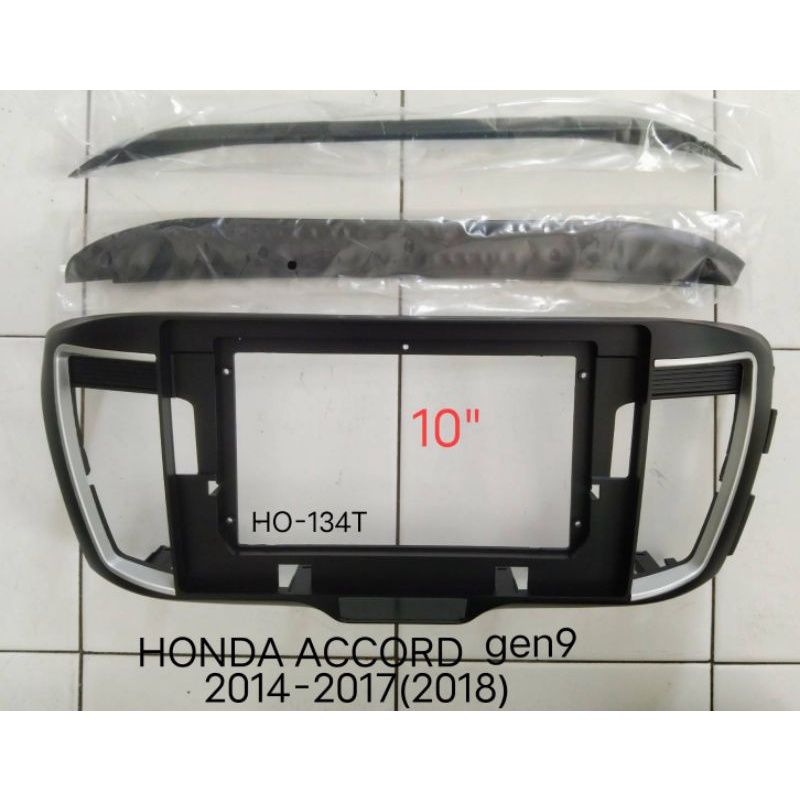 หน้ากากวิทยุ HONDA ACCORD G9 ปี2014-2017 สำหรับเปลี่ยนจอ android 10"