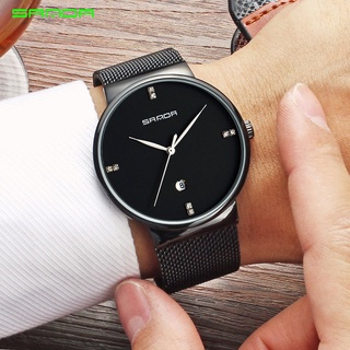 SANDA Top Brand Luxury Mens Watch Waterproof Date Clock Male Golden Watches Men Casual Wrist Watch relogio masculino Sa