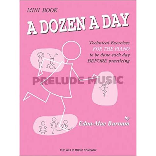 A Dozen a Day Mini Book (A Dozen a Day Series) (HL00404073)
