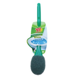 🔥แนะนำ!! สก๊อตช์-ไบรต์ 3 เอ็ม แปรงขัดห้องน้ำ Scotch Brite 3M Toilet Scrubber