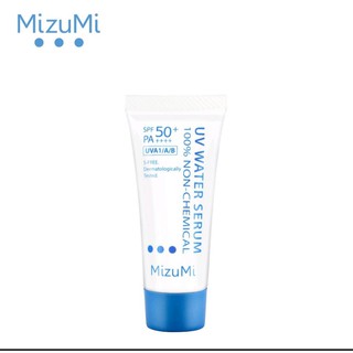 ***พิเศษ** MizuMi UV Water Serum SPF50+ PA++++ 8g สำหรับใช้ทุกวันเป็นประจำ **ถูกมาก**