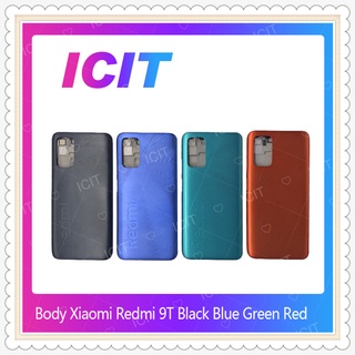 Body Xiaomi Redmi 9T อะไหล่บอดี้ เคสกลางพร้อมฝาหลัง Body Xiaomi Redmi9T อะไหล่มือถือ ICIT-Display