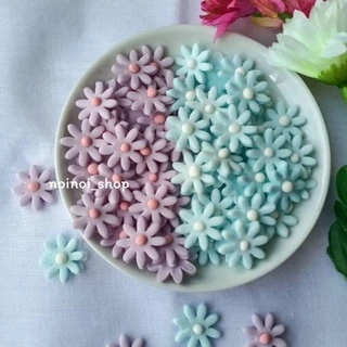 น้ำตาลแต่งหน้าเค้ก ดอกเดซี่ มีหลายสี น่ารักมาก ตกแต่งหน้าเค้ก กินได้