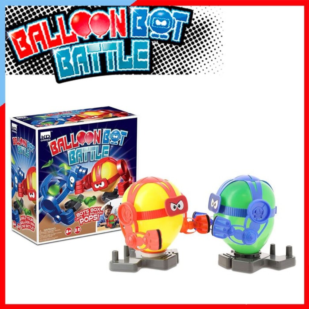 BO164-PT260 Balloon Bot Battle เกมส์ หุ่นยนต์ ลูกโป่ง ยอดนักสู้ เกมส์เล่นสนุกนาน กับเพื่อนๆ และ ครอบ