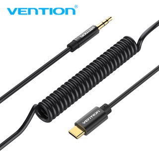 Vention แจ็คเสียบ Usb C Spring Aux เชื่อมต่อเสียง Type C เป็น 3.5 มม. สายเสียง Usb Type - C 3.5 มม. BGA