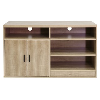 Storage cabinet CABINET FURDINI GUSTO LOFT TEAK Multipurpose furniture Home &amp; Furniture ตู้เก็บของ ตู้เตี้ยบานผสม FURDIN