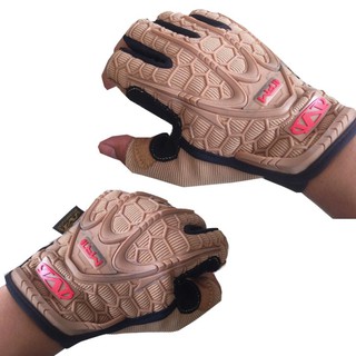 PARBUF ถุงมือครึ่งนิ้ว COMBAT GLOVE คุณภาพสูง (2 สีให้เลือก)