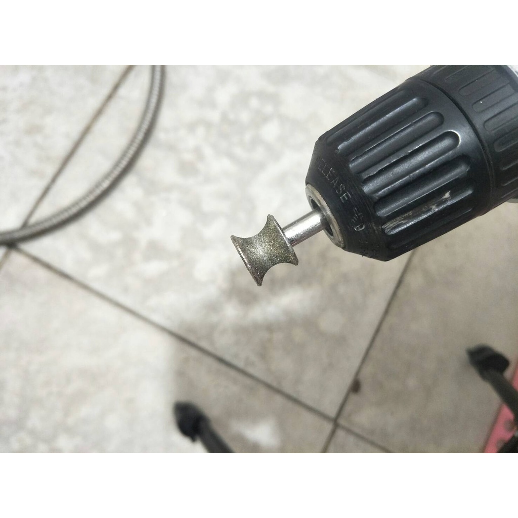 DR18 ดอกลบคมขอบ กระจก กระเบื้อง สำหรับสว่านแกน 6 มิล - รูปที่ 3