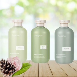 Shampoo RongYao ยาสระผม บำรุงผม ผมนุ่มสลวย กลิ่นหอม หอมเฉพาะตัว ดูแลผมเสีย ขนาด 300 ml