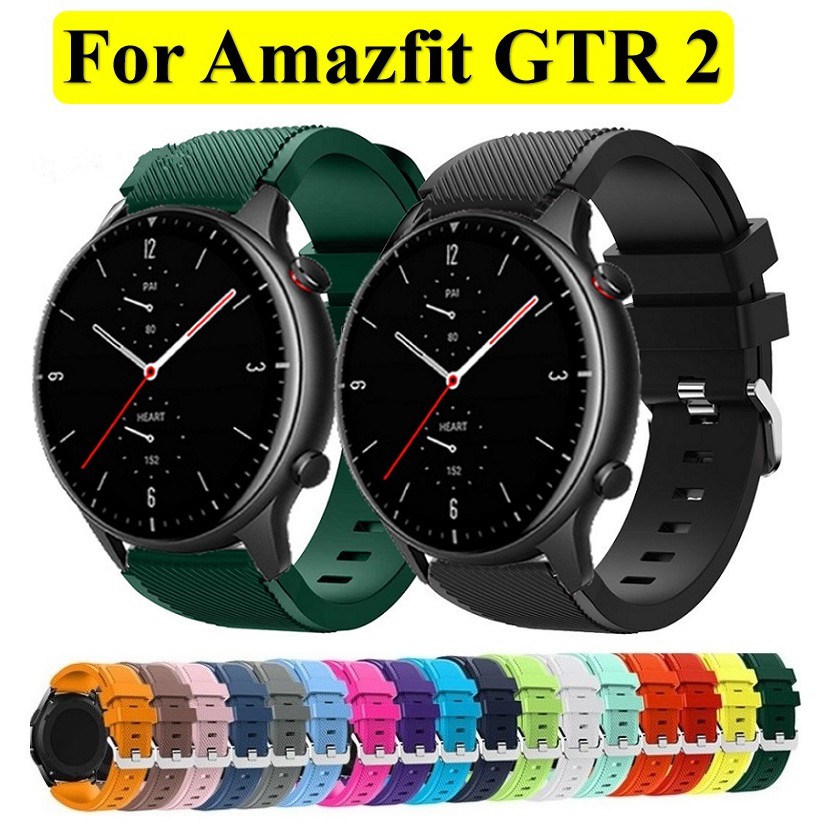 สายนาฬิกา huawei watch gt 4 สาย Amazfit gtr 4 Strap Silicone Huawei gt2 pro Watchband Huawei gt2 46m