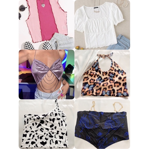 SHEIN 85บาท อก34-44นิ้ว มีทุกไซส์