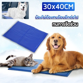 Pet cool mat ที่นอนเจลเย็น แผ่นเจลเย็นสุนัข ระบายความร้อนได้ดี มี4ขนาด