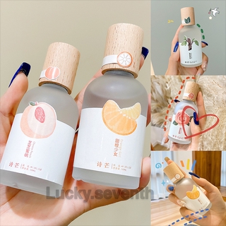 🍑 น้ำหอมธรรมชาติ 🌈 น้ำหอม Shi Mang น้ำหอมฟีโร​โมน​ Body mist หอมละมุน สำหรับฉีดผิว ฝาไม้แพ็คเกจน่ารัก