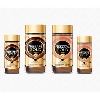 NESCAFÉ Gold Crema เนสกาแฟ โกลด์ เครมมา ขนาด 200 กรัม/100 กรัม เนสท์เล่