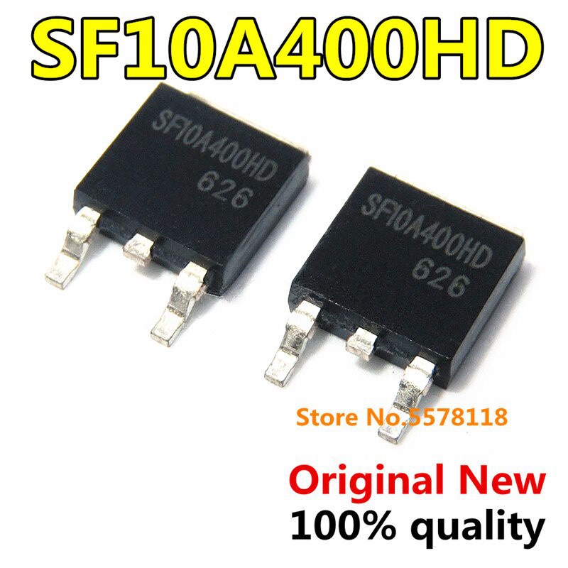10 ชิ้น/ล็อต SF10A400HD SF10A400 TO-252 IC ใหม่