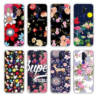 เคส for OPPO A92/A31/A91 / A9 2020/A5 2020 case Soft TPU เคสซิลิโคนอ่อนนุ่ม Cover Transparent Painting Phone Cover