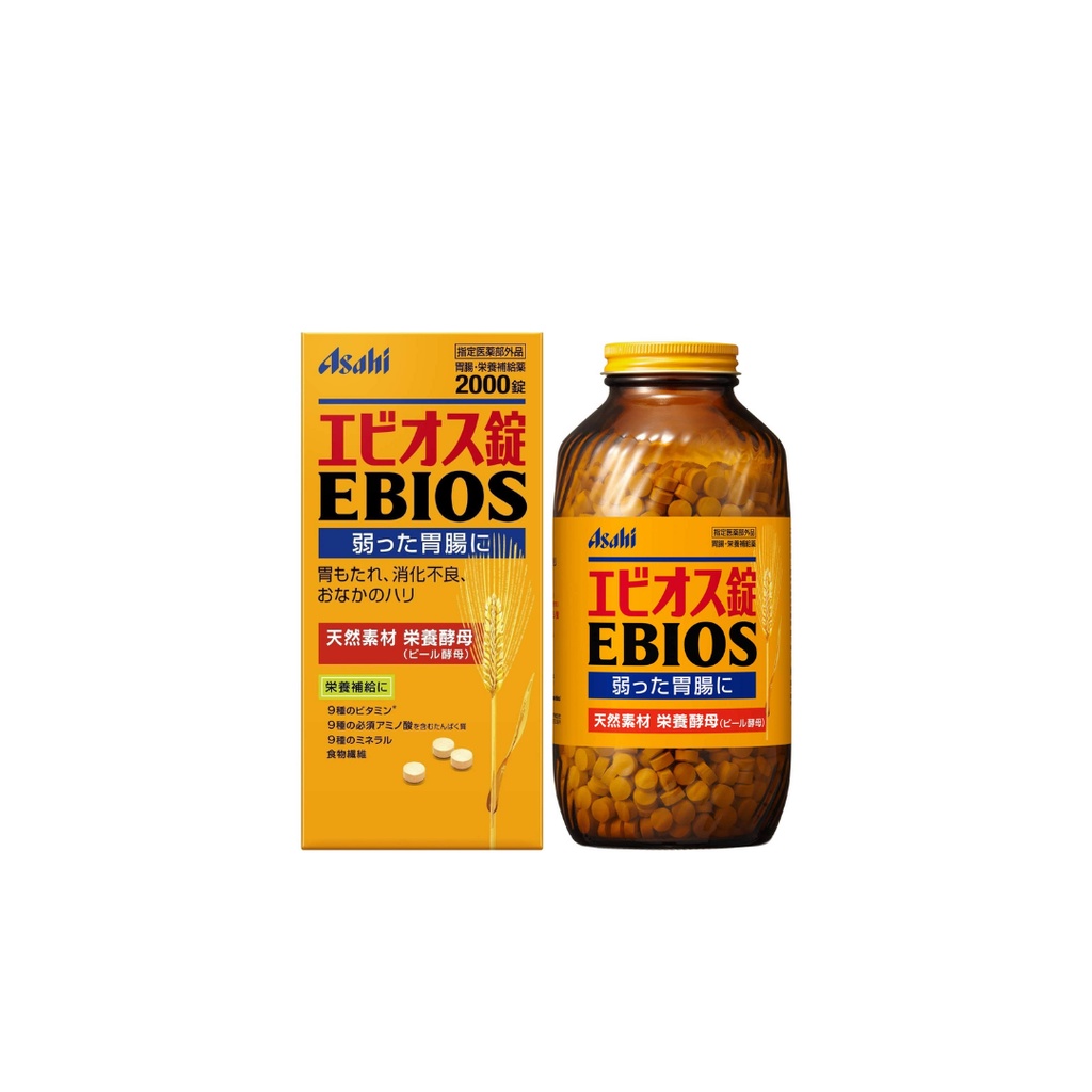 2000 【More Buy , More Discount 】 【Ship directly from Japan】 [Asahi] Ebios Brewers Yeast Gastrointest