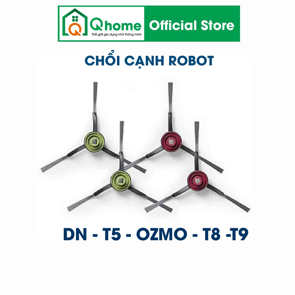 Ecovacs Deebot T8 Aivi Robot Replacement Side Brush, Power, Max,N5,N8, T5 Max, Neo, Fun, T9, T9max, 