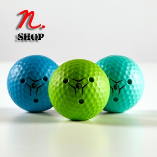 ลูกกอล์ฟสำหรับฝึกซ้อมพัตต์ แพ็ค 3 ลูก INESIS PUTTING BALL X3