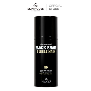 [THE Skin HOUSE] มาสก์หน้า Black Snail Bubble [100 มล.]