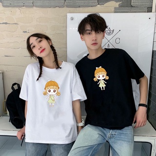 เสื้อทีเชิร์ตเสื้อยืดคอกลมแฟชั่นSportขาว-ดำ ⚡️ พร้อมส่ง⚡️ T-573