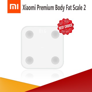 Xiaomi PREMIUM Upgraded Body Fat Smart Scale 2 Weigh Calories เครื่องชั่งน้ำหนักอัจฉริยะ วัดแครอรี่ ไขมัน รุ่น 2