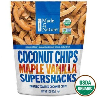 Org Min Maple Vanilla Snack 85g.  ออร์กมินเมเปิ้ลสแน็ควานิลลา 85 กรัม