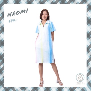 Naomi Polo Dress เดรสคลุมท้องให้นมสไตล์โปโล