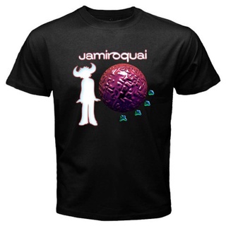 เสื้อคู่วินเทจ - ผ้าฝ้าย 100% ลําลอง Jamiroquai * Jay Kay บุรุษเสื้อยืดคอโอคขั้นพื้นฐาน (Xs-3Xl)