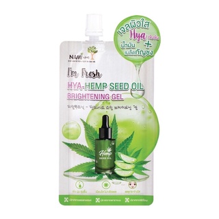 [กล่อง 6 ซอง]Nami Im Fresh Hya-Hemp Seed Oil Brightening Gel นามิ แอม เฟรช ไฮยา – เฮมพ์ ซีด ออยล์ ไบรท์เทนนิ่ง เจล