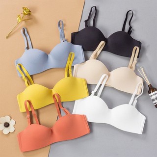 เสื้อชั้นในผู้หญิงถอดสายได้ บราเกาะอก กระชับ ใส่สบาย สีสวย women removable strap bra tupe top