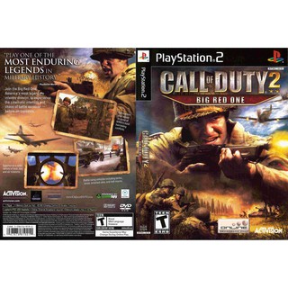 แผ่นเกมส์ PS2 (รับประกัน) Call of Duty 2 Big Red One