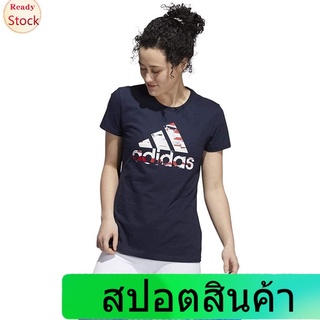 Adidasเสื้อยืดกีฬา Adidas Womens Americana Tee AdidasSports T-shirt