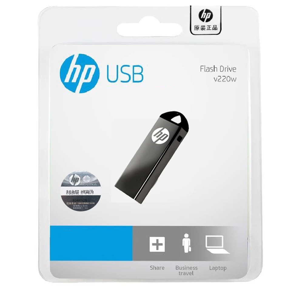 Hp แฟลชไดรฟ์ USB โลหะ ความเร็วสูง 2TB 8GB 16GB 32GB 64GB 128GB เสถียรพอนิ้ว 512gb