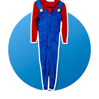 mario super mario ชุดแฟนซี ชุดมาสคอต ชุดหมี ชุดเซ็ท ชุดขนนุ่ม เสื้อขนมิ้ง ชุดนอนขายาว ชุดแฟนตาซี ชุดนอนขนนุ่ม
