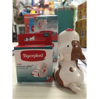 Tigerplast caripore clear รุ่นกันน้ำ ขนาด1/2inch*10yd 1กล่อง