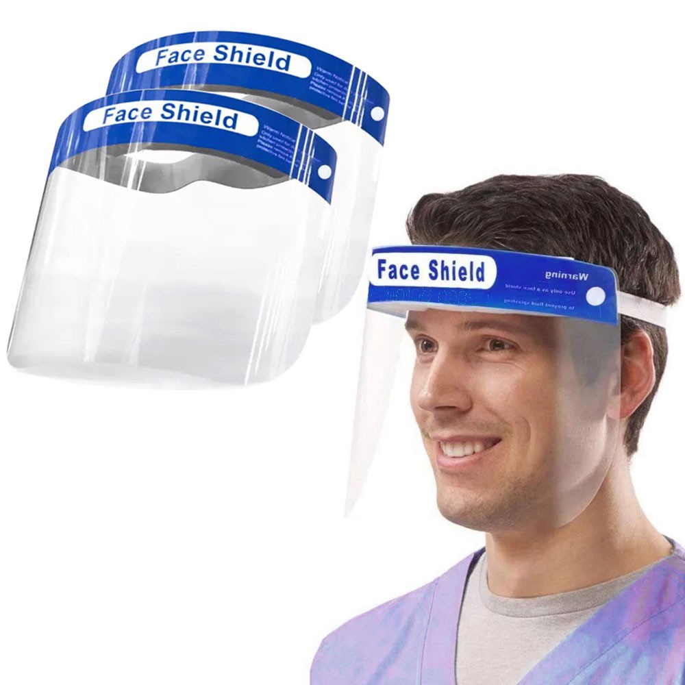 【สต็อกพร้อม】✨ 2 x เฟสชิว รุ่น Doktor ✨ เฟสชิวหน้ากากใส ✨ เฟสชิวผู้ใหญ่ ✨ Face Shield ช่วยป้องกันละอองฝอย faceshield พร้อ