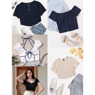 [พร้อมส่ง] SHEIN แท้100% เสื้อแฟชั่น