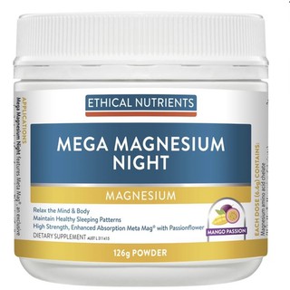 Ethical Nutrients Mega Magnesium Night 126g