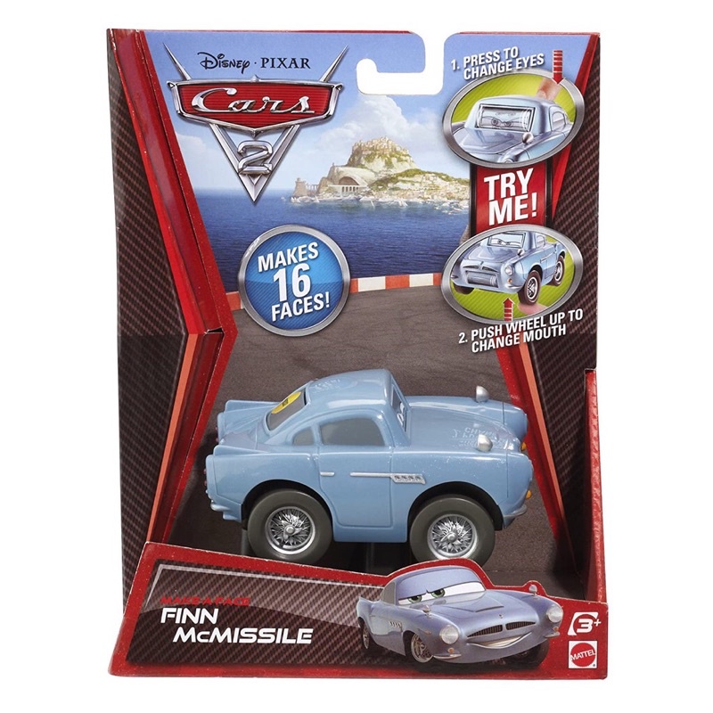 รถคาร์ เปลี่ยนหน้าได้ Cars 2 Makin' Faces Finn McMissile Vehicle