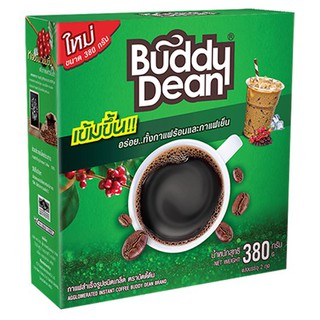 🔥ยอดนิยม!! บัดดี้ดีน กาแฟสำเร็จรูปชนิดเกล็ด 380กรัม Buddy Dean Instant Flake Instant Coffee 380 g.