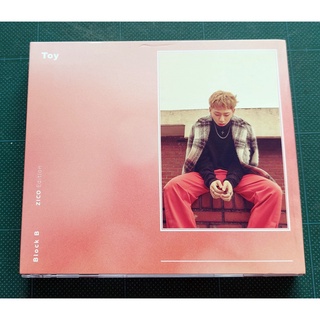 อัลบั้ม ญี่ปุ่น BLOCK B - Toy Japanese Album เวอร์ Limited ปก Zico พร้อมส่ง แกะแล้ว ไม่มีการ์ด Kpop CD DVD