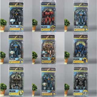 Neca โมเดลฟิกเกอร์ Pacific Rim Jaeger Crimson Typhoon Battle Damage Gipsy Danger Alpha Coyote Tango ของเล่นสะสม สําหรับเด็ก