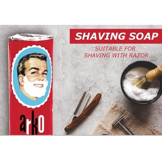 สบู่โกนหนวด  Stick Shaving Barber Soap แบรนด์ Arko ขนาด 75 Gr  นำเข้าจากตุรกี Turkey (พร้อมจัดส่ง)