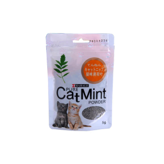 😻พร้อมส่ง😻 อาหารแมว Catnip กัญชาแมว ช่วยขับถ่ายขน ช่วยระบบเผาผลาน เจริญอาหาร กระปรี้กระเปร่า 5 กรัม / ถุง