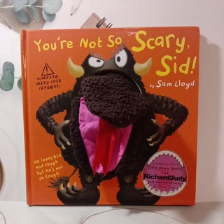 board book  ถุงมือ ou’re not so Scary Sid! หนังสือมือ (board book มือสอง)-bi4