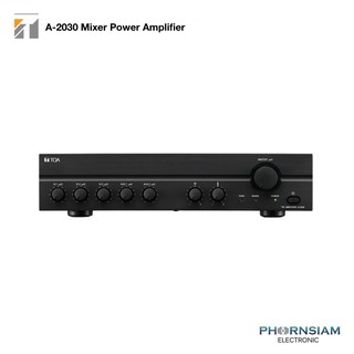 TOA A2030H เครื่องขยายเสียง 30 วัตต์ TOA power mixer 30 watts ไฟระบบ AC และ DC